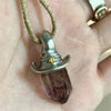 Witch Hat Crystal Pendant Necklace