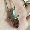 Witch Hat Crystal Pendant Necklace