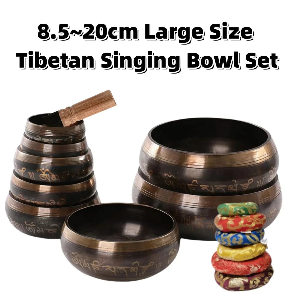 Tibetan Singing Bowl Set