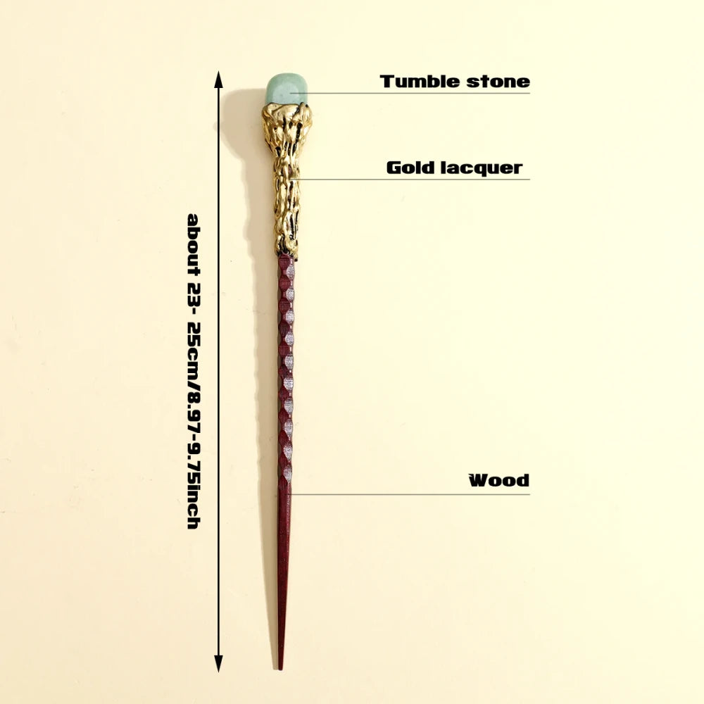Natural Stone Crystal Wand