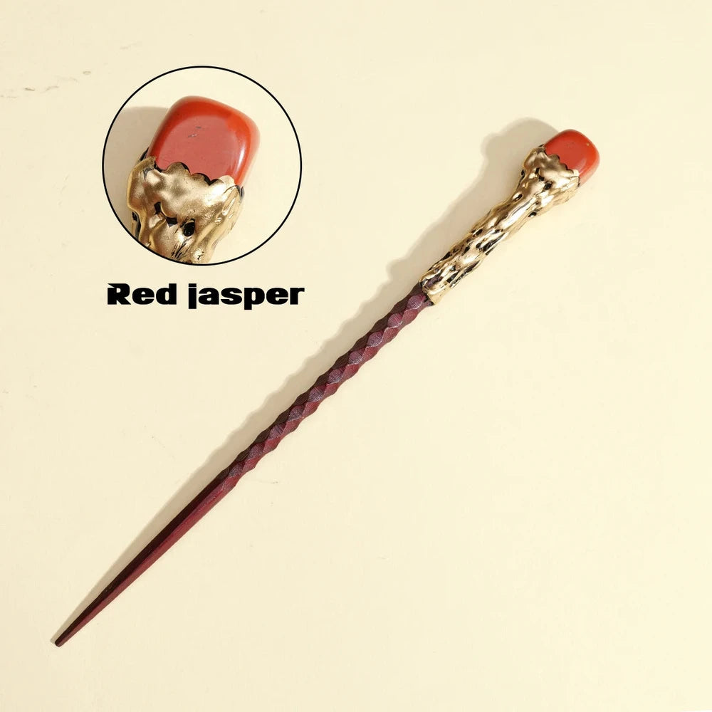 Natural Stone Crystal Wand