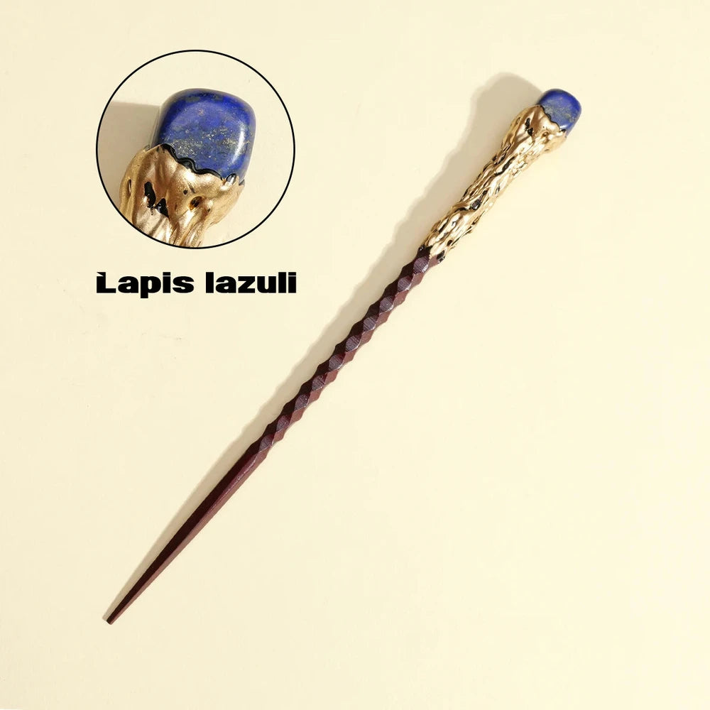 Natural Stone Crystal Wand