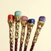 Natural Stone Crystal Wand