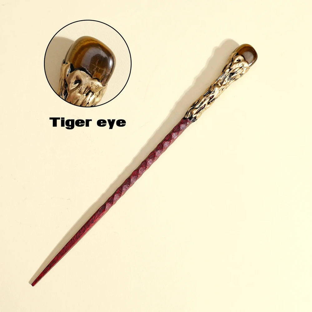 Natural Stone Crystal Wand