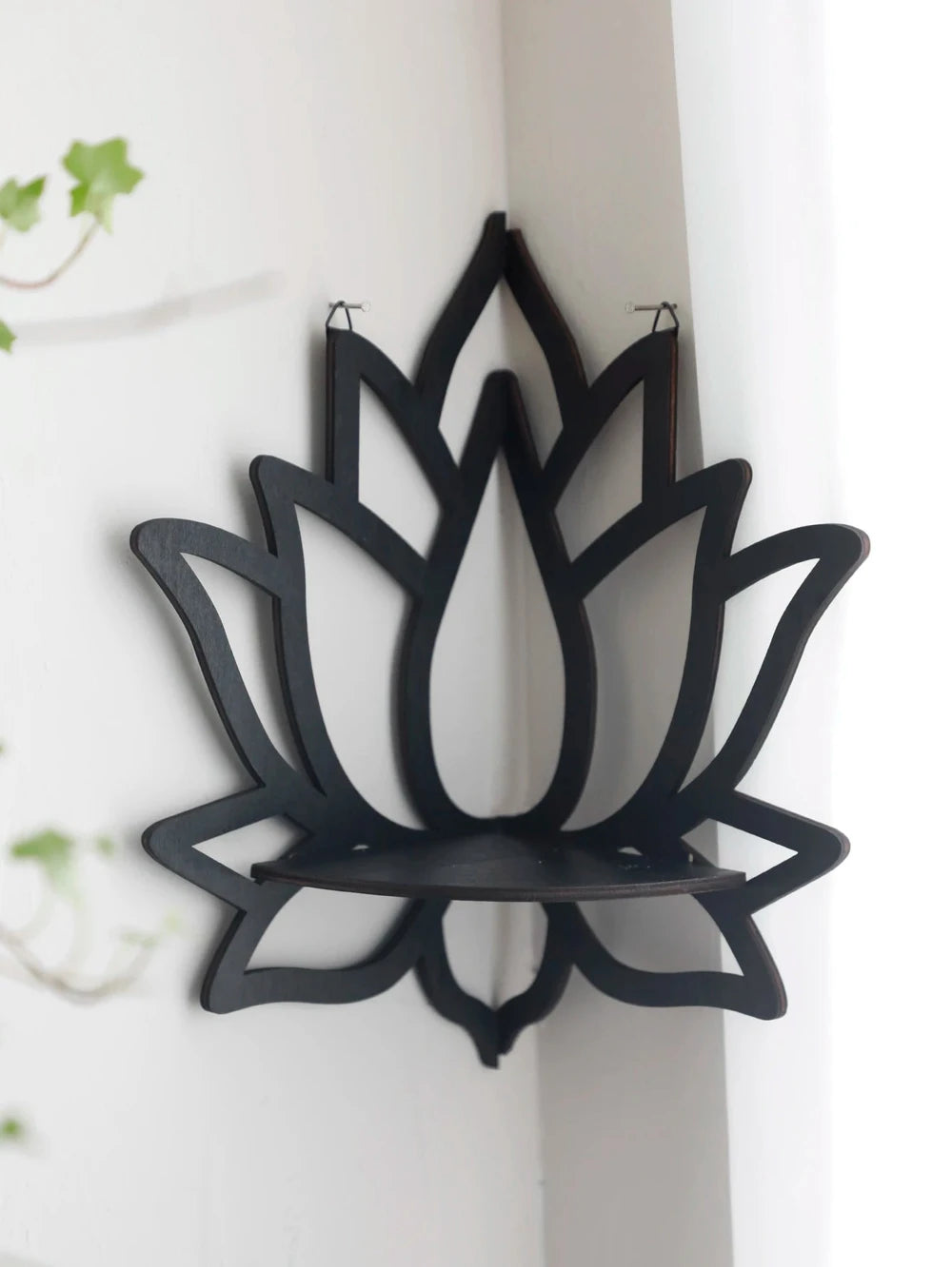 Lotus Crystal Wall Shelf