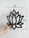 Lotus Crystal Wall Shelf