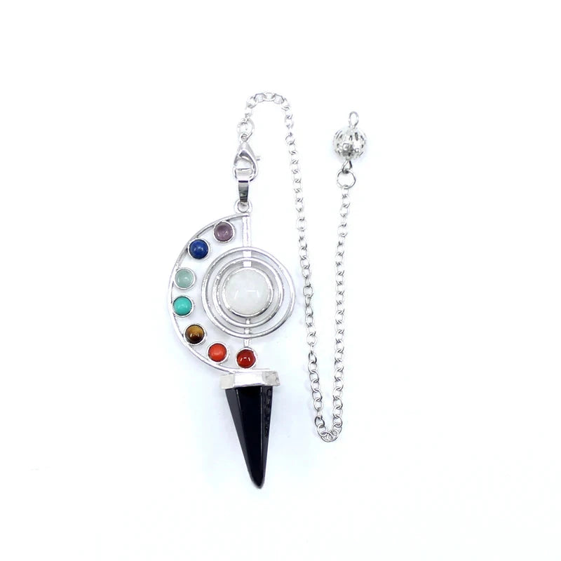 Chakra Healing Crystal Pendulum