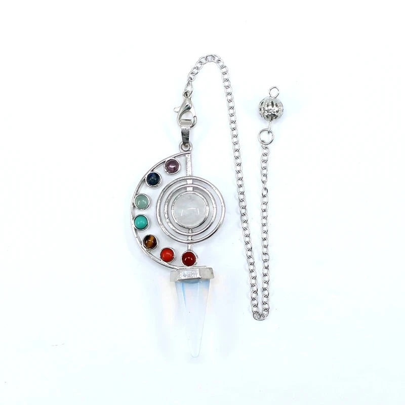 Chakra Healing Crystal Pendulum