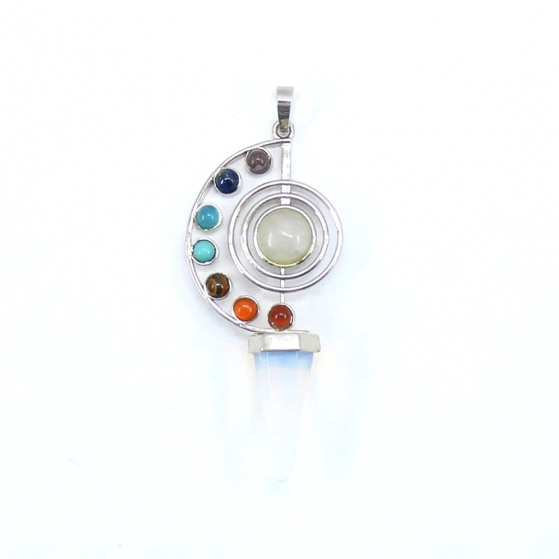 Chakra Healing Crystal Pendulum