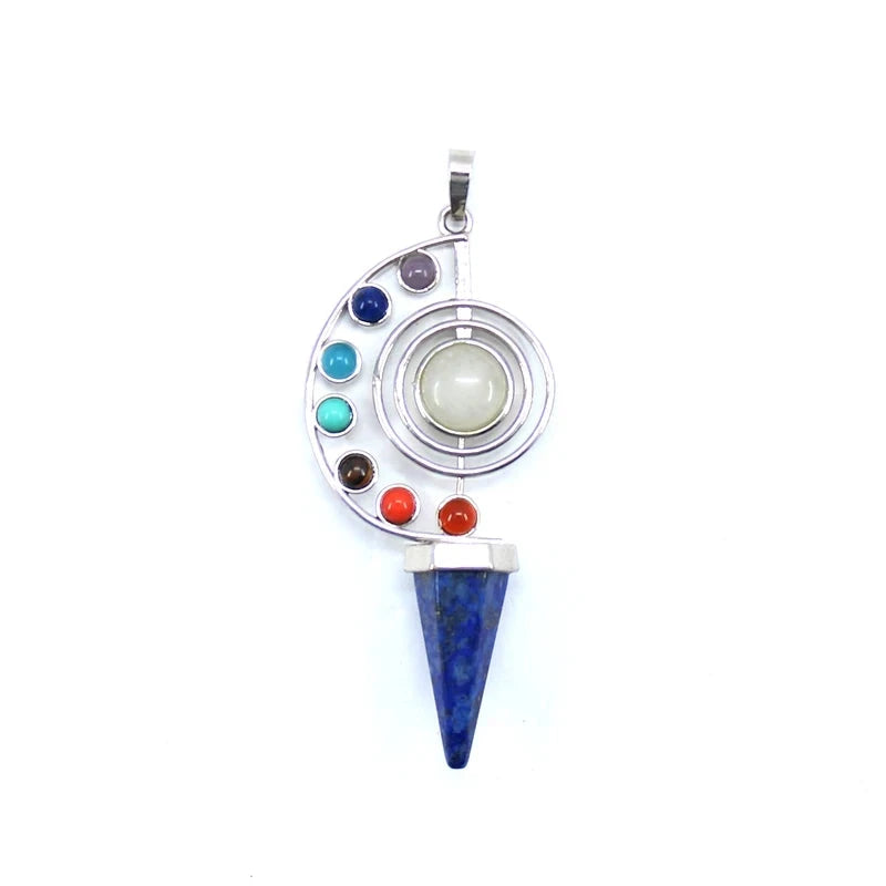 Chakra Healing Crystal Pendulum