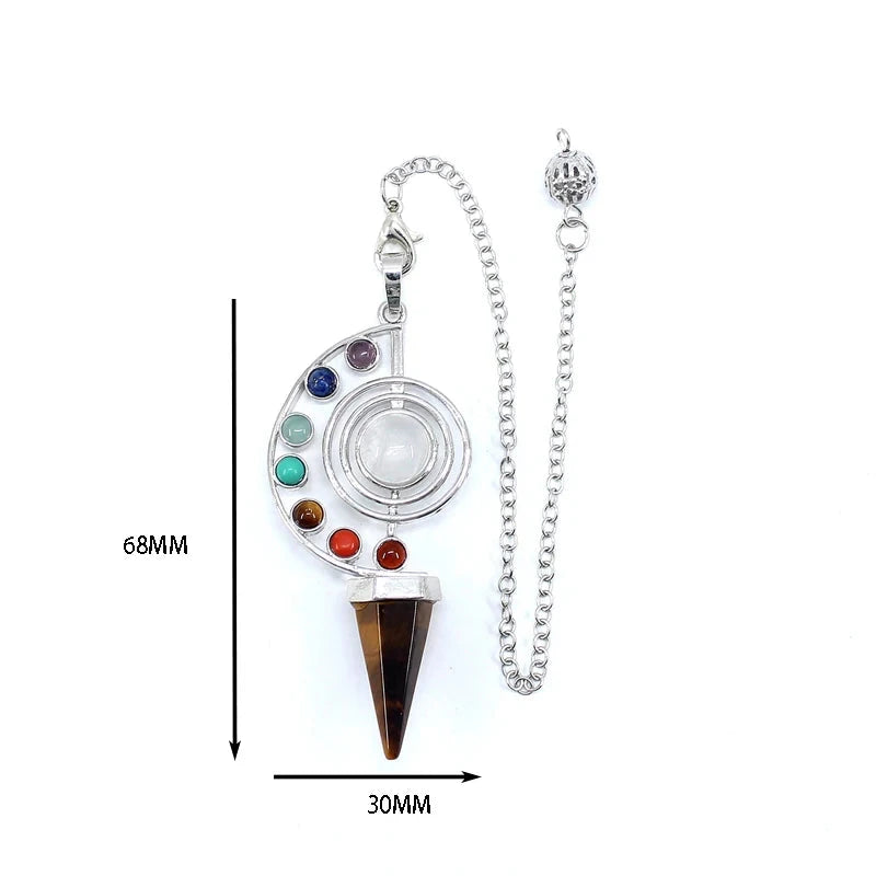 Chakra Healing Crystal Pendulum