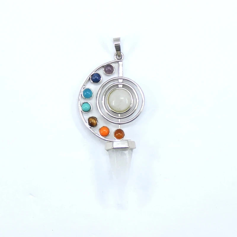 Chakra Healing Crystal Pendulum
