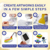 Kids Colorful Mud Painting Kit