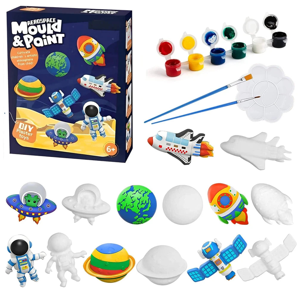 Kids Colorful Mud Painting Kit