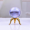 Natural Crystal Healing Sphere Decor