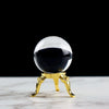 Natural Crystal Healing Sphere Decor