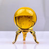 Natural Crystal Healing Sphere Decor