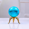 Natural Crystal Healing Sphere Decor