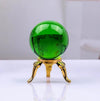 Natural Crystal Healing Sphere Decor