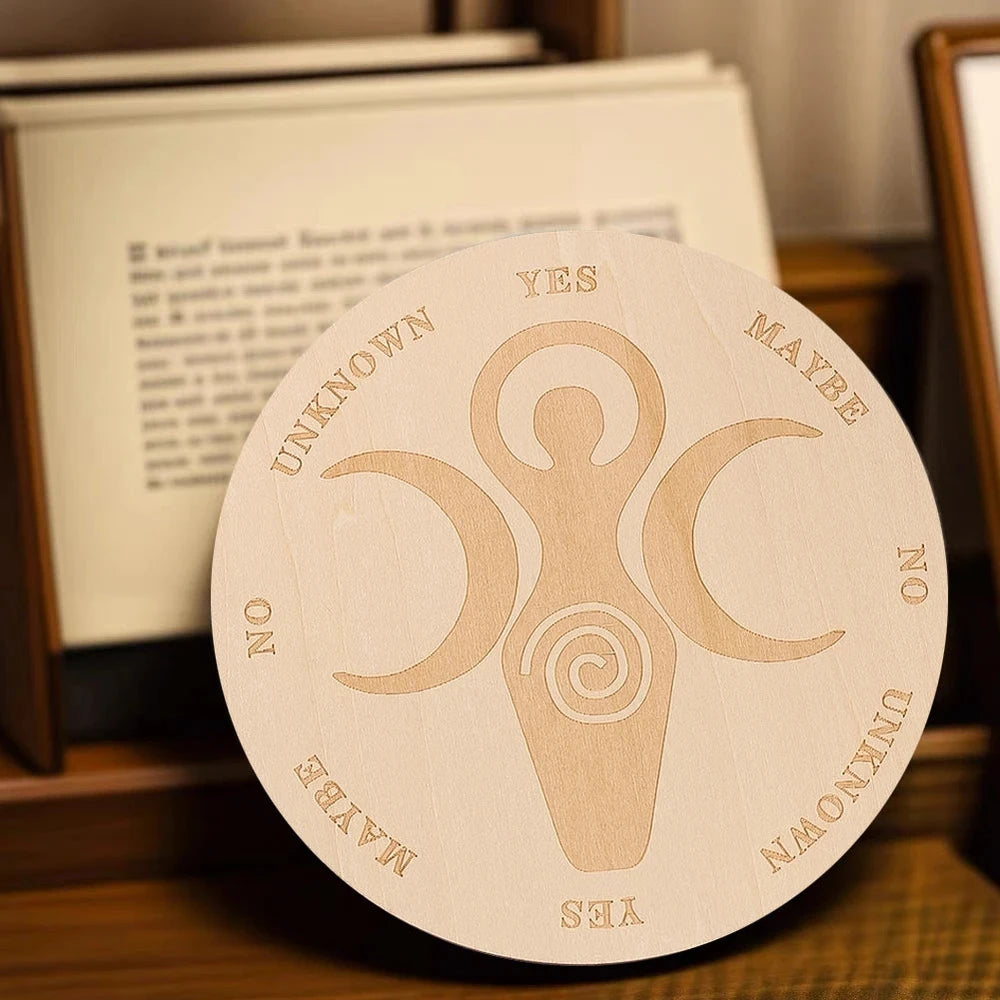 Wooden Divination Plate