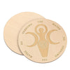Wooden Divination Plate