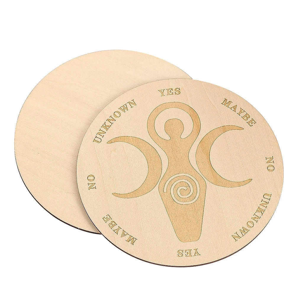 Wooden Divination Plate