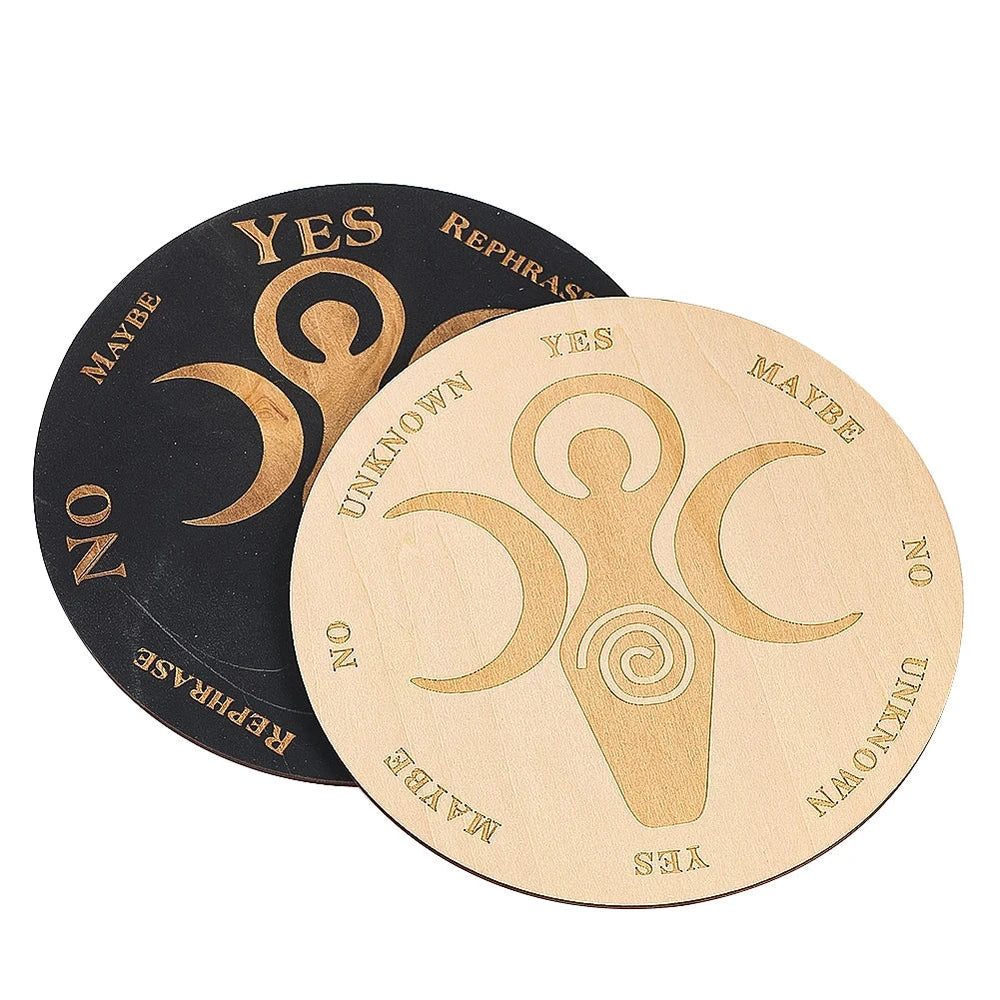 Wooden Divination Plate