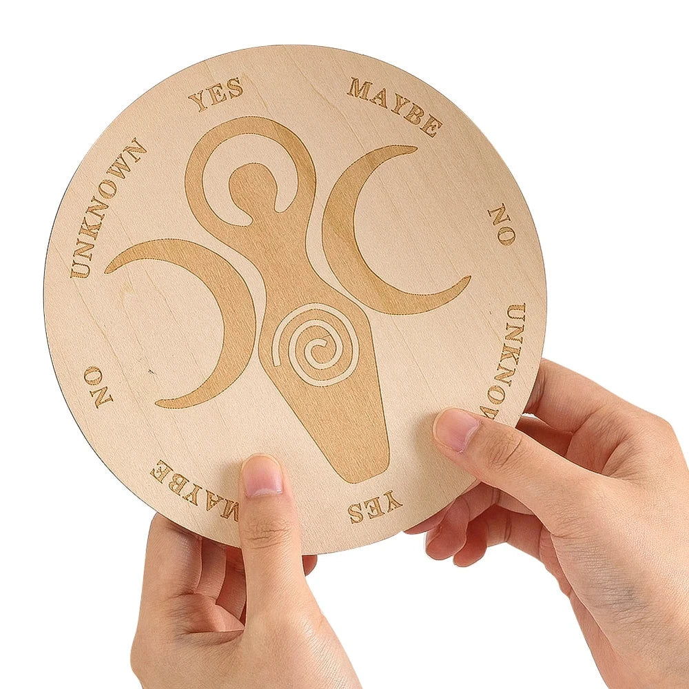 Wooden Divination Plate