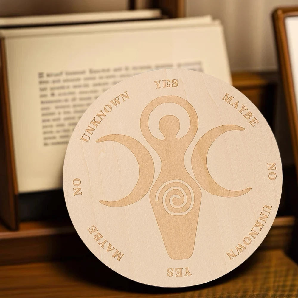 Wooden Divination Plate