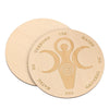 Wooden Divination Plate