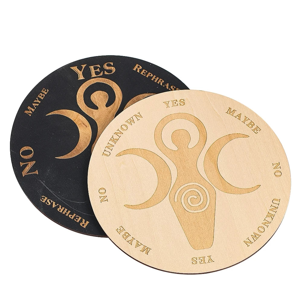 Wooden Divination Plate