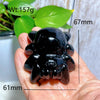 Black Obsidian Spider Crystal Carving