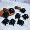 Black Obsidian Spider Crystal Carving
