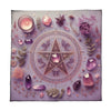 Pink Crystal Star Altar Cloth