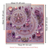 Pink Crystal Star Altar Cloth