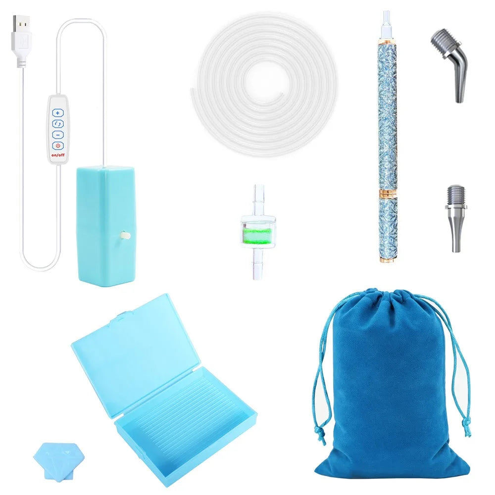 New Electric Vacuum Diamond Painting Pen Kits USB Powered Diamond Painting Suction Device for 5D Diamond Painting Tool