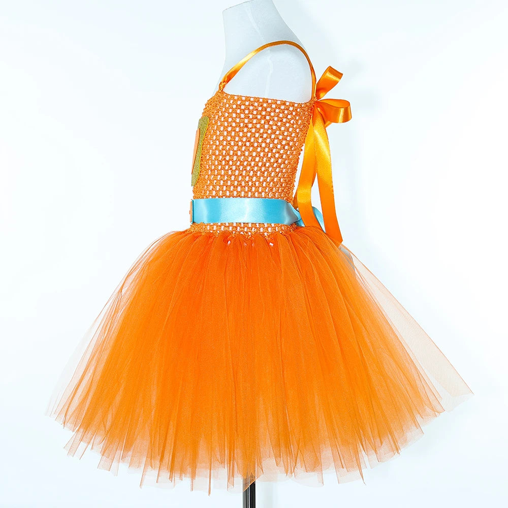 Girls Super Kitties Tutu Dress Costume Kids Halloween Cartoon Cat Costumes Girl Carnival Party Perform Princess Dress Up Clothes