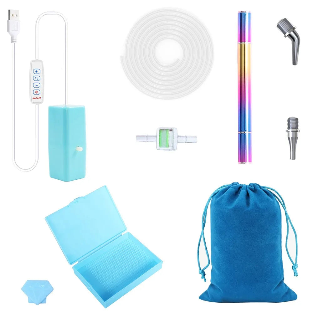 New Electric Vacuum Diamond Painting Pen Kits USB Powered Diamond Painting Suction Device for 5D Diamond Painting Tool