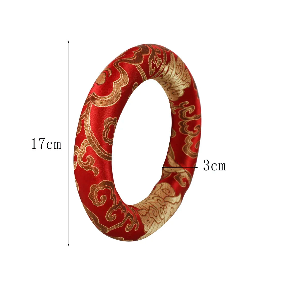 Singing Bowl Silk Cushion Pad