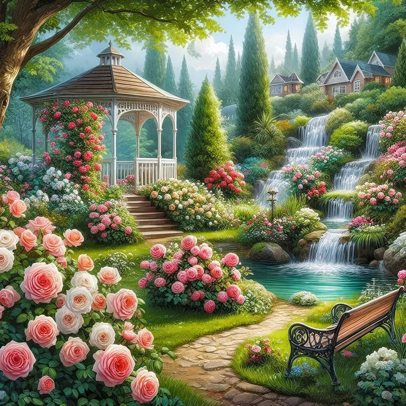 Diamond Art Painting Kits Embroidery Full Crystal Mosaic 5D Diy Diamond Paintings Kits New 2025 Accessories 30x30 cm Wall Art