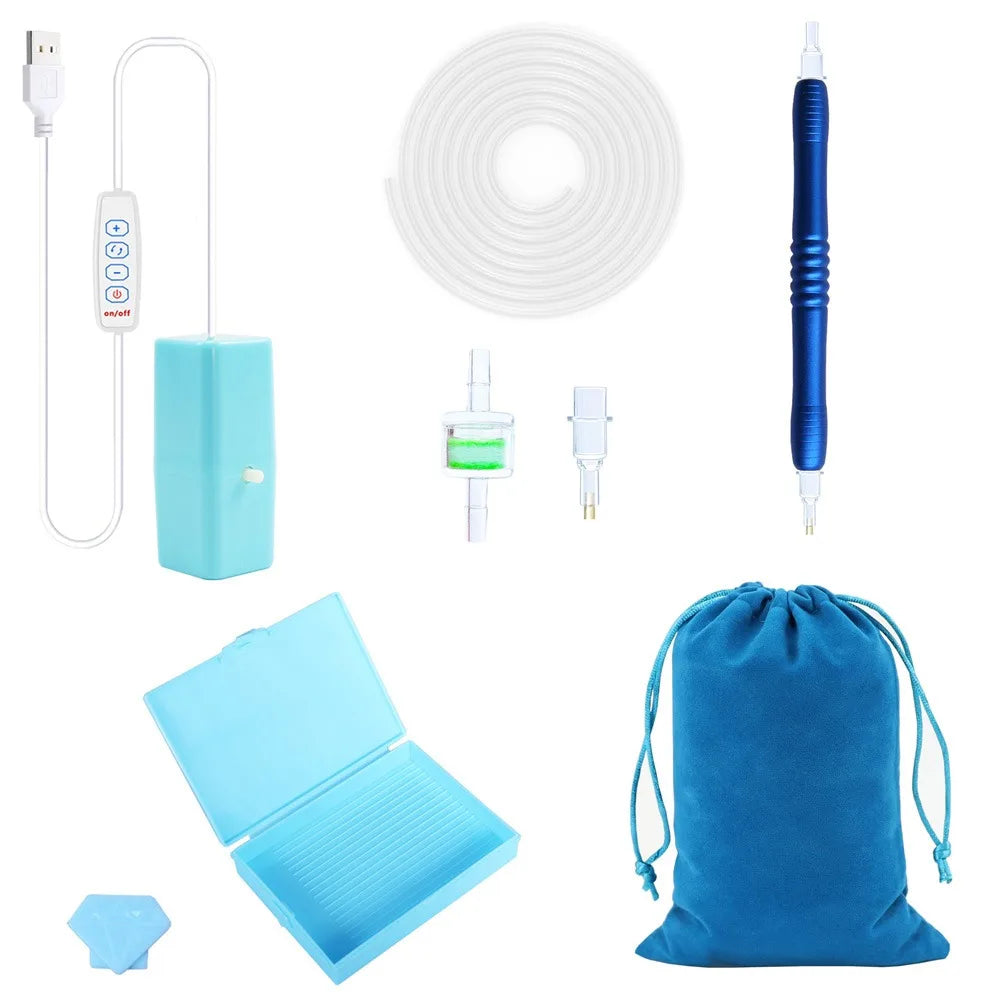 New Electric Vacuum Diamond Painting Pen Kits USB Powered Diamond Painting Suction Device for 5D Diamond Painting Tool