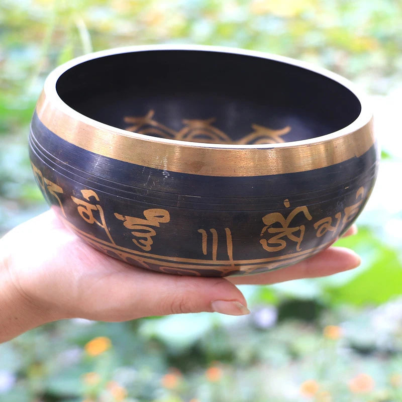 Buddha Brass Chime Singing Bowl
