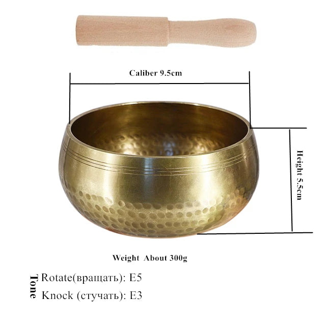Nepal Handmade Brass Singing Bowl