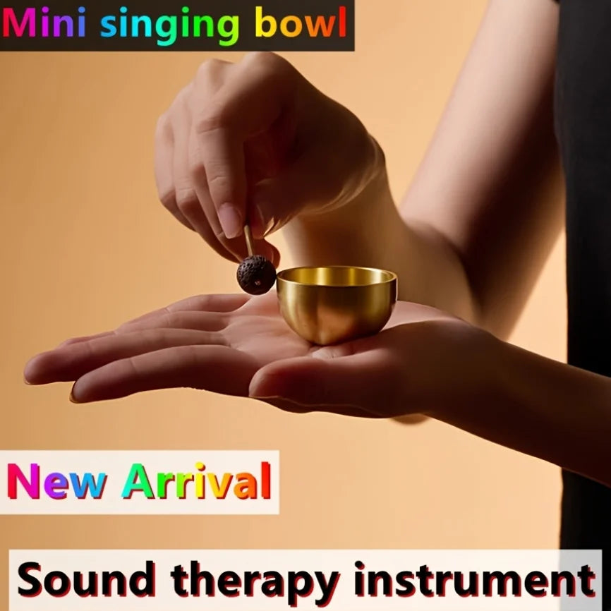 Handcrafted Copper Tibetan Singing Bowl
