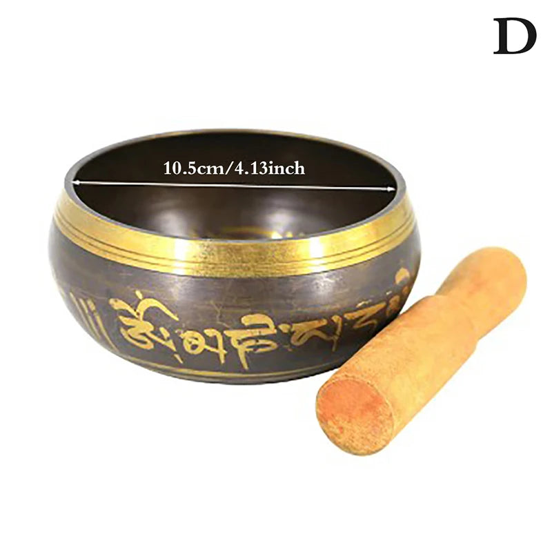 Buddha Brass Chime Singing Bowl