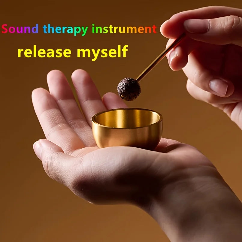 Handcrafted Copper Tibetan Singing Bowl