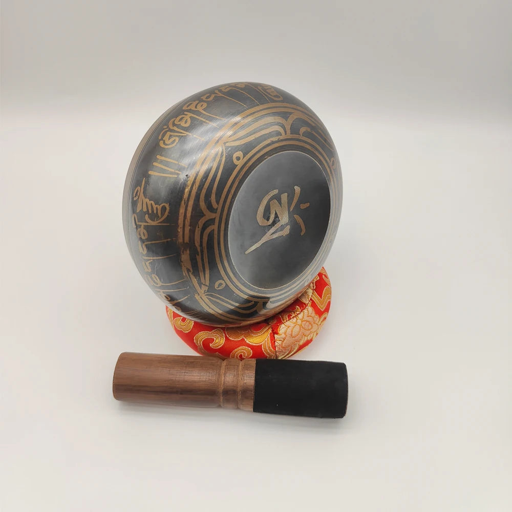 Tibetan Copper Singing Bowl Set