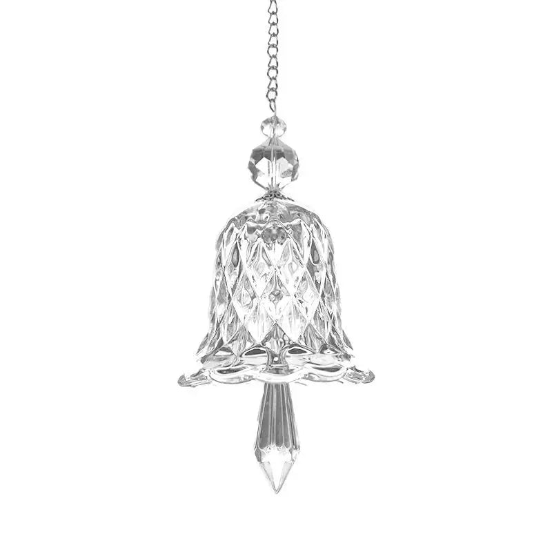 Rainbow Crystal Wind Chime Window Hanging Bell Glass Pendant Sun Catcher Christmas Decoration Home Decoration Garden Decoration