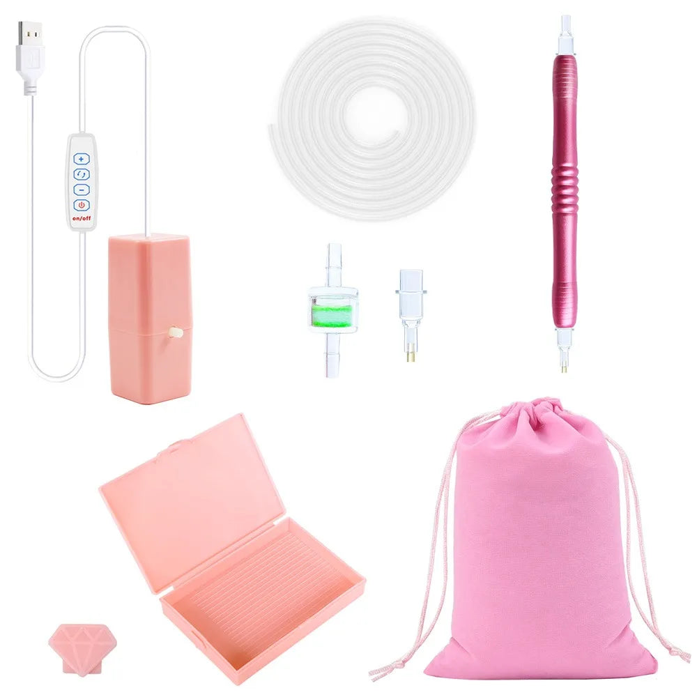 New Electric Vacuum Diamond Painting Pen Kits USB Powered Diamond Painting Suction Device for 5D Diamond Painting Tool