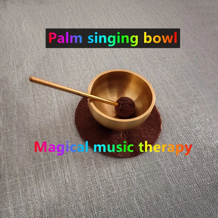 Handcrafted Copper Tibetan Singing Bowl